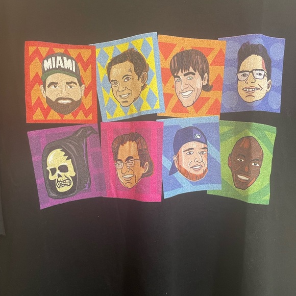 ESPN Dan Le Betard Show Tshirt Black Large - Picture 3 of 4